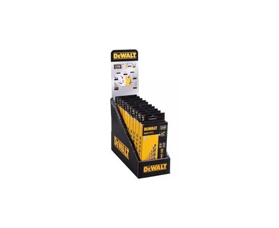 Набор сверл DeWALT в касете для Tough Case, по металу Black & Gold, 1/4 дюйма, 8 шт (DT70831), изображение 3 Набор сверл DeWALT в касете для Tough Case, по металу Black & Gold, 1/4 дюйма, 8 шт (DT70831), изображение 3