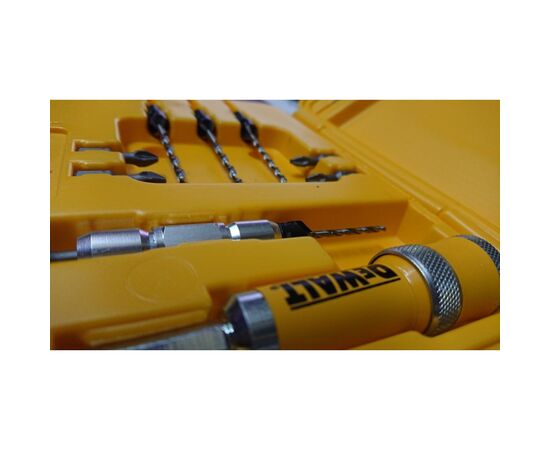 Набор сверл DeWALT пилотных с зенкерами FLIP&DRIVE, 12 шт, кейс (DT7612), изображение 4 Набор сверл DeWALT пилотных с зенкерами FLIP&DRIVE, 12 шт, кейс (DT7612), изображение 4