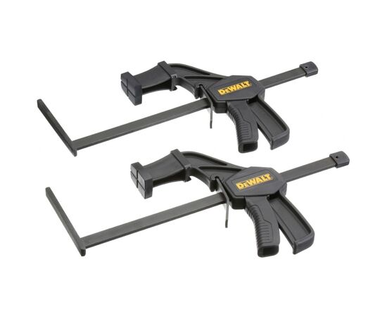 Струбцина DeWALT для направляющих шин DWS5021/DWS5022/DWS5023, 2 шт (DWS5026), изображение 2 Струбцина DeWALT для направляющих шин DWS5021/DWS5022/DWS5023, 2 шт (DWS5026), изображение 2