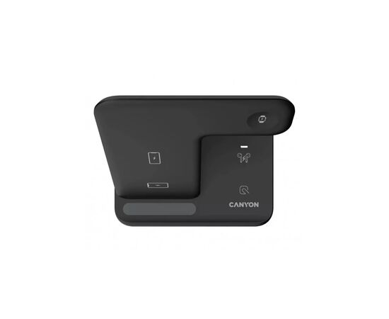Зарядное устройство Canyon WS-302 3in1 Wireless (CNS-WCS302B), изображение 3 Зарядное устройство Canyon WS-302 3in1 Wireless (CNS-WCS302B), изображение 3
