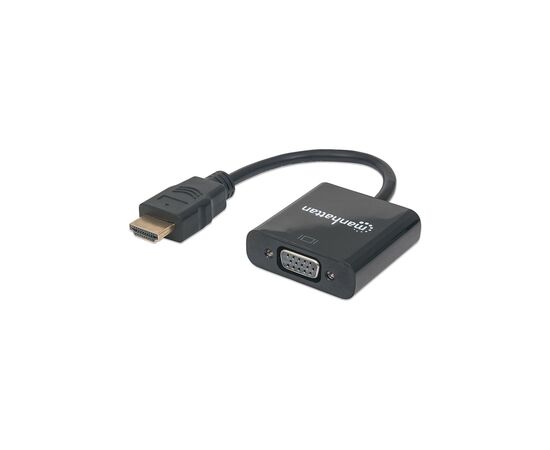 Переходник HDMI M to VGA F (without audio) Manhattan Intracom (151467)