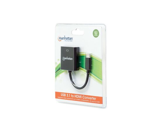 Переходник USB3.1 Type-C to HDMI (F) Manhattan Intracom (151788), изображение 2 Переходник USB3.1 Type-C to HDMI (F) Manhattan Intracom (151788), изображение 2