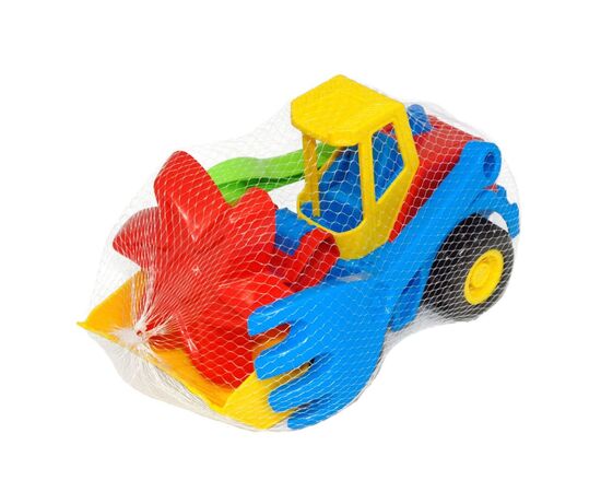 Игрушка для песка Tigres Бульдозер Tech Truck с набором для песка (39932), изображение 2 Игрушка для песка Tigres Бульдозер Tech Truck с набором для песка (39932), изображение 2