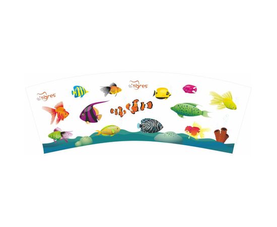 Игрушка для песка Tigres Подводный мир 5 элементов с термонаклейкой (39908), изображение 2 Игрушка для песка Tigres Подводный мир 5 элементов с термонаклейкой (39908), изображение 2