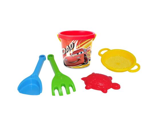 Игрушка для песка Tigres Тачки 5 элемента с термонаклейкой (77652)