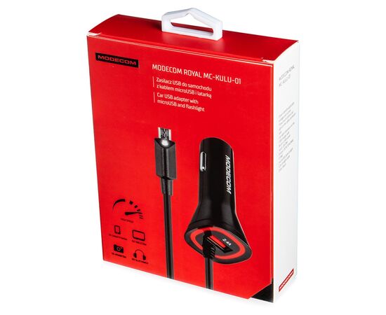 Зарядное устройство Modecom USB 2.4A + cable Micro USB Royal KULU-01 (ZT-MC-KULU-01), изображение 6 Зарядное устройство Modecom USB 2.4A + cable Micro USB Royal KULU-01 (ZT-MC-KULU-01), изображение 6