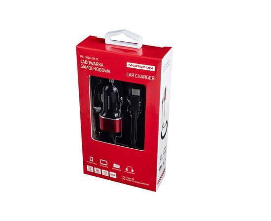Зарядное устройство Modecom USB 2.4A + cable Type-C CU2K-09-TC (ZT-MC-CU2K-09-TC), изображение 4