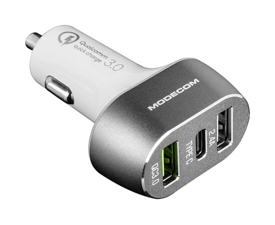 Зарядное устройство Modecom 3xUSB 2.4A QC3.0+USB+Type C Port CU2C1-07 (ZT-MC-CU2C1-07)