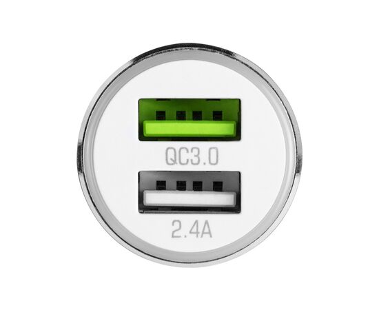 Зарядное устройство Modecom 2xUSB 2.4A QC3.0 + USB QCU2-07 (ZT-MC-QCU2-07), изображение 4