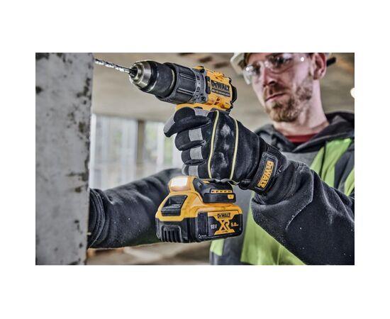 Шуруповерт DeWALT 18V XR Li-Ion 5Ah, 90 Нм, 0-650/0-2000 об/мин., кейс TSTAK (DCD805P2T), изображение 5 Шуруповерт DeWALT 18V XR Li-Ion 5Ah, 90 Нм, 0-650/0-2000 об/мин., кейс TSTAK (DCD805P2T), изображение 5