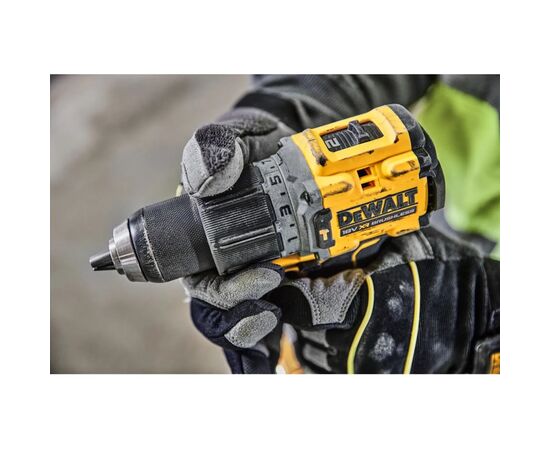 Шуруповерт DeWALT 18V XR Li-Ion 5Ah, 90 Нм, 0-650/0-2000 об/мин., кейс TSTAK (DCD805P2T), изображение 8 Шуруповерт DeWALT 18V XR Li-Ion 5Ah, 90 Нм, 0-650/0-2000 об/мин., кейс TSTAK (DCD805P2T), изображение 8