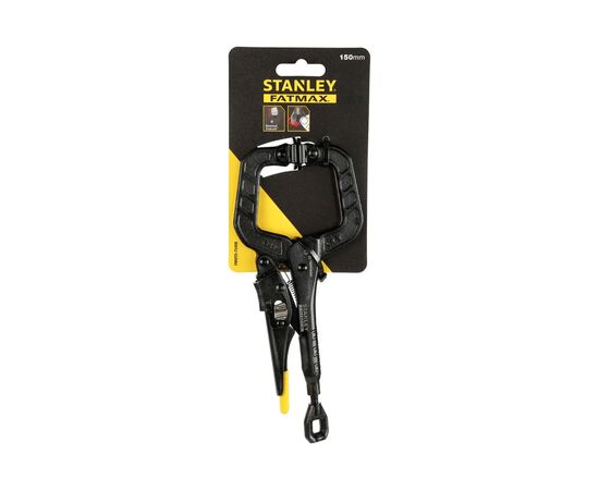 Клещи Stanley FatMax, с фиксатором с С-образными губками, L=150 мм (FMHT0-75408), изображение 3 Клещи Stanley FatMax, с фиксатором с С-образными губками, L=150 мм (FMHT0-75408), изображение 3