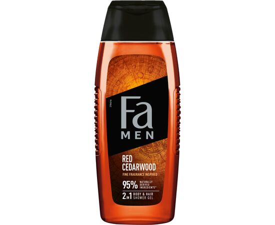 Гель для душа Fa Men 2 in 1 Красный кедр 400 мл (9000101641073)