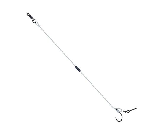 Поводок DAM MAD Touchdown Fluorocarbon Stiff Rig 25lb 18см крючок№8 (56773)