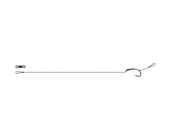 Повідець DAM Tactix Anti-Snag Rig 25lb 16см гачок№4 (56755)