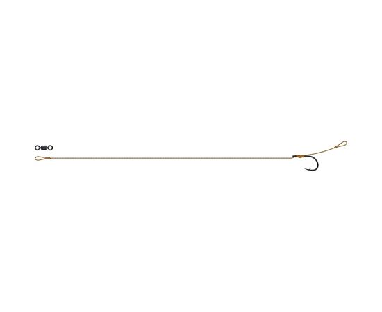 Поводок DAM Tactix Classic Rig 25lb 20см крючок№4 (56759)
