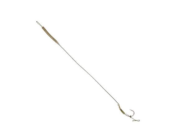 Поводок Mikado Anti-Blow Out Rig 25lb 23см крючок№8 (AMC-PBO2-8)