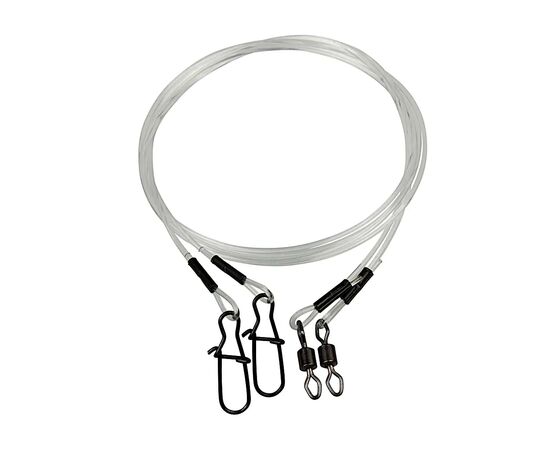Поводок DAM Effzet Mono Spin Leader 55см 27кг 1,00мм 2шт (56446)