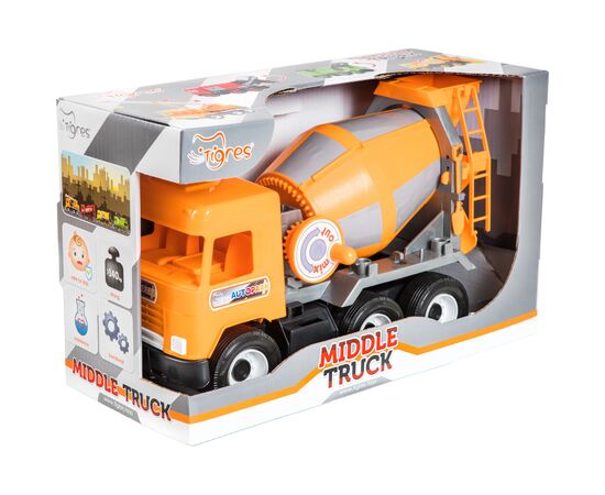 Спецтехника Tigres "Middle truck" бетоносмеситель Сity (39311), изображение 2 Спецтехника Tigres "Middle truck" бетоносмеситель Сity (39311), изображение 2