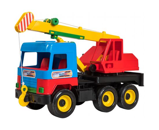 Спецтехніка Tigres "Middle truck" кран жовтий (39226)