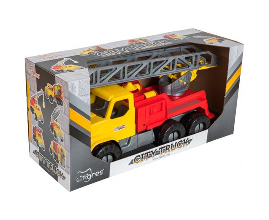 Спецтехника Tigres Авто "City Truck" пожарный в коробке (39367), изображение 2 Спецтехника Tigres Авто "City Truck" пожарный в коробке (39367), изображение 2