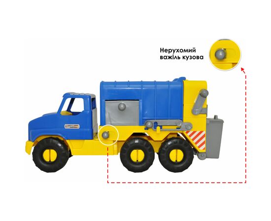 Спецтехника Tigres Авто "City Truck" мусоровоз (39399), изображение 2 Спецтехника Tigres Авто "City Truck" мусоровоз (39399), изображение 2