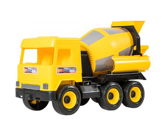 Спецтехніка Tigres Авто "Middle truck" бетонозмішувач (жовтий) в коробці (39493)