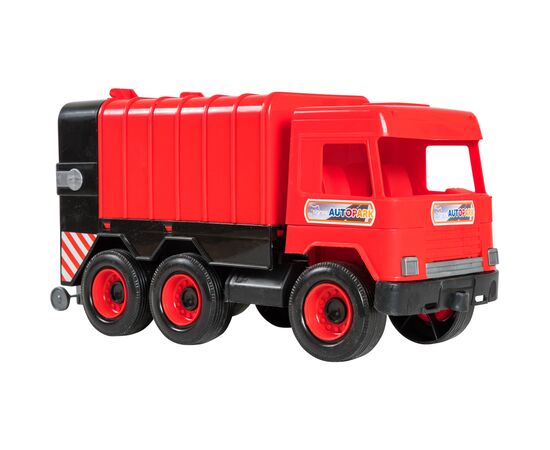 Спецтехніка Tigres Авто "Middle truck" сміттєвоз (червоний) в коробці (39488)