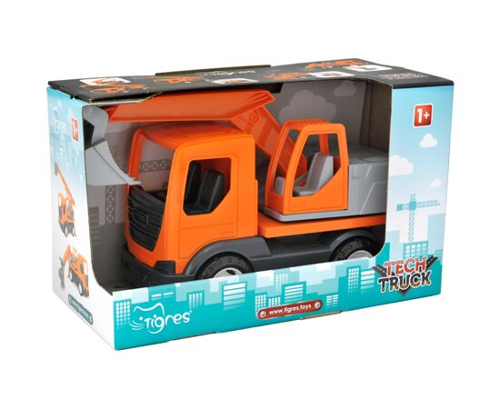 Спецтехника Tigres Авто "Tech Truck" погрузчик в коробке (39887), изображение 2 Спецтехника Tigres Авто "Tech Truck" погрузчик в коробке (39887), изображение 2