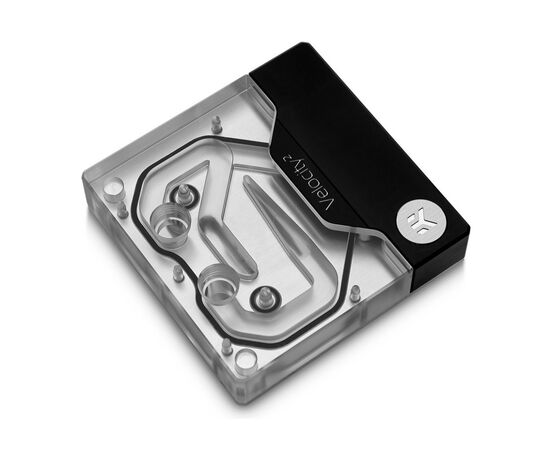 Водоблок Ekwb EK-Quantum Velocity Direct Die D-RGB - 1700 Nickel + Plexi (3831109897805)