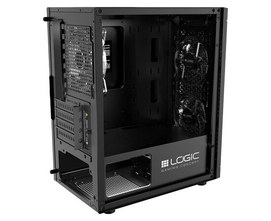 Корпус Logic concept ARAMIS MESH+GLASS ARGB fans 3x120mm (AM-ARAMIS-10-0000000-0002), зображення 12 Корпус Logic concept ARAMIS MESH+GLASS ARGB fans 3x120mm (AM-ARAMIS-10-0000000-0002), зображення 12