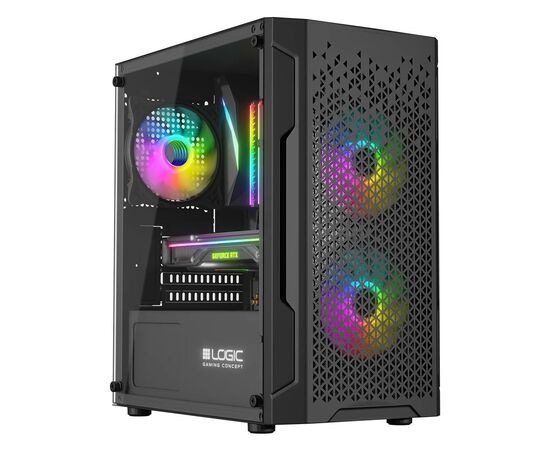 Корпус Logic concept ARAMIS MESH+GLASS ARGB fans 3x120mm (AM-ARAMIS-10-0000000-0002)