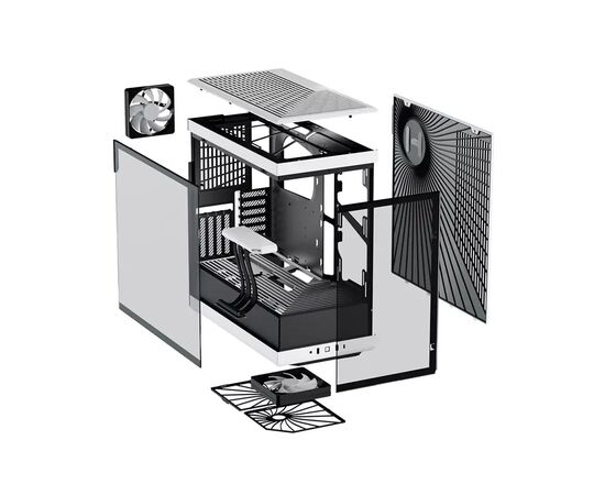 Корпус Hyte Y40 Black-White (CS-HYTE-Y40-BW), изображение 8 Корпус Hyte Y40 Black-White (CS-HYTE-Y40-BW), изображение 8