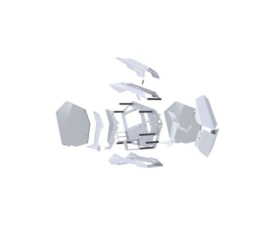 Корпус JONSBO MOD-3 mini White, изображение 8 Корпус JONSBO MOD-3 mini White, изображение 8