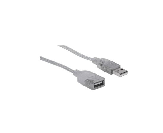Дата кабель USB 2.0 AM/AF 1.8m Manhattan Intracom (336314)