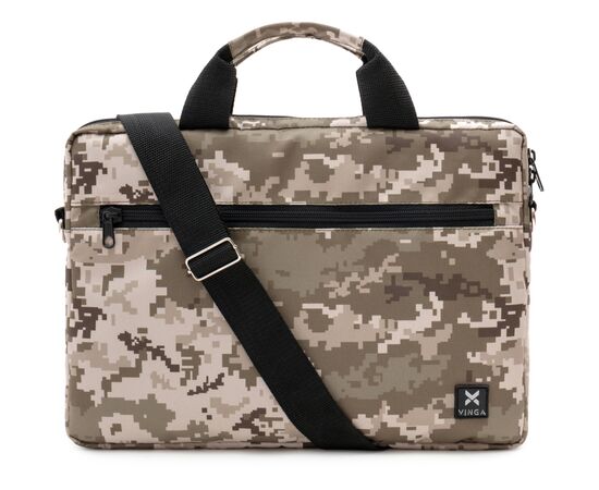 Сумка для ноутбука Vinga 15.6" NB1101 pixel (NB1101PX), изображение 2 Сумка для ноутбука Vinga 15.6" NB1101 pixel (NB1101PX), изображение 2