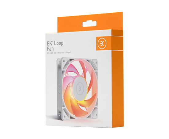 Кулер для корпуса Ekwb EK-Loop Fan FPT 120 D-RGB - White (3831109898048), изображение 6 Кулер для корпуса Ekwb EK-Loop Fan FPT 120 D-RGB - White (3831109898048), изображение 6