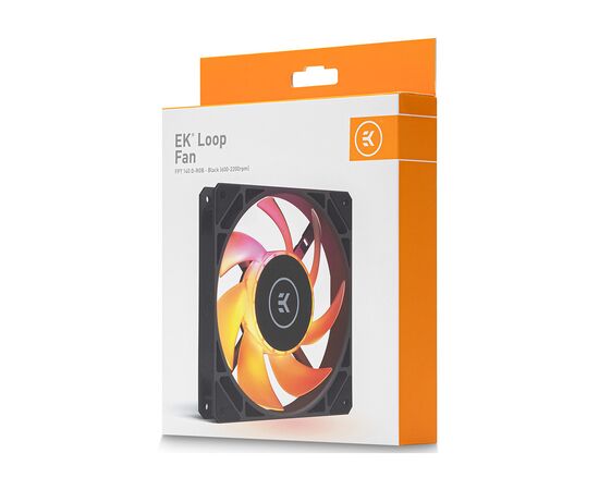 Кулер для корпуса Ekwb EK-Loop Fan FPT 140 D-RGB - Black (3831109897621), изображение 6 Кулер для корпуса Ekwb EK-Loop Fan FPT 140 D-RGB - Black (3831109897621), изображение 6