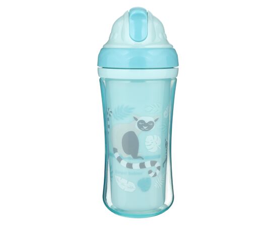 Поильник-непроливайка Canpol babies Лемур двойная стенка с силиконовой трубочкой 260 мл (74/051), изображение 2 Поильник-непроливайка Canpol babies Лемур двойная стенка с силиконовой трубочкой 260 мл (74/051), изображение 2