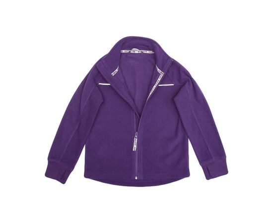 Кофта Huppa флисовая BENNIE 15610000 тёмно-лилoвый 122 (4741632047259), изображение 4