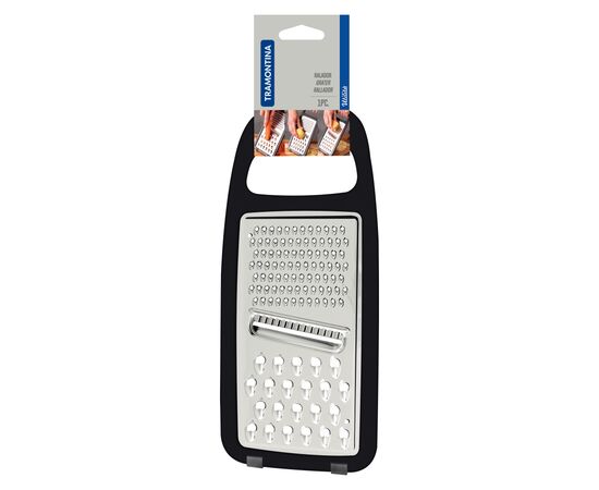 Терка Tramontina Big Hole Utilita Black (25695/100), зображення 3 Терка Tramontina Big Hole Utilita Black (25695/100), зображення 3