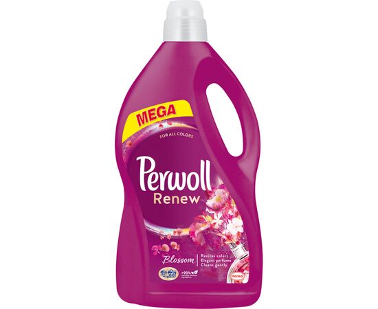 Гель для стирки Perwoll Renew Blossom Восстановление и аромат 3.74 л (9000101577952)