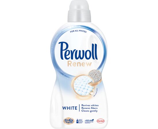 Гель для стирки Perwoll Renew White для белых вещей 1.98 л (9000101578232)
