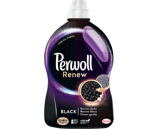 Гель для стирки Perwoll Renew Black для темных и чёрных вещей 2.97 л (9000101576030)