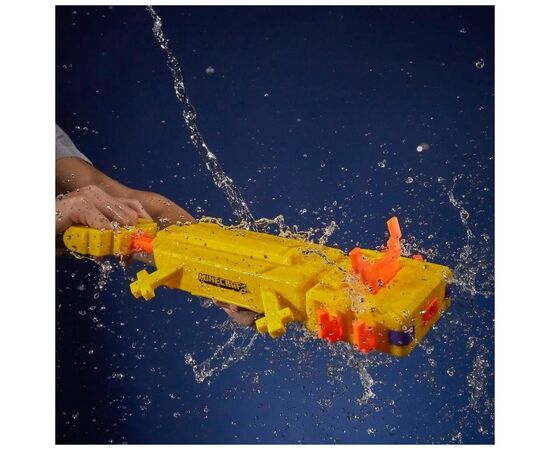 Игрушечное оружие Hasbro Nerf Водный бластер Майнкрафт Аксолотл (F7601), изображение 2