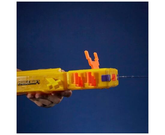 Игрушечное оружие Hasbro Nerf Водный бластер Майнкрафт Аксолотл (F7601), изображение 8