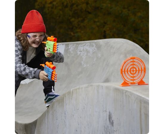 Игрушечное оружие Hasbro Nerf набор бластеров Elite 2.0 fase off Target (F8273), изображение 8 Игрушечное оружие Hasbro Nerf набор бластеров Elite 2.0 fase off Target (F8273), изображение 8