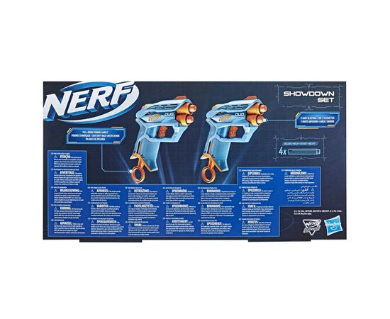 Игрушечное оружие Hasbro Nerf набор бластеров Elite 2.0 ShowDown (F5027), изображение 2 Игрушечное оружие Hasbro Nerf набор бластеров Elite 2.0 ShowDown (F5027), изображение 2