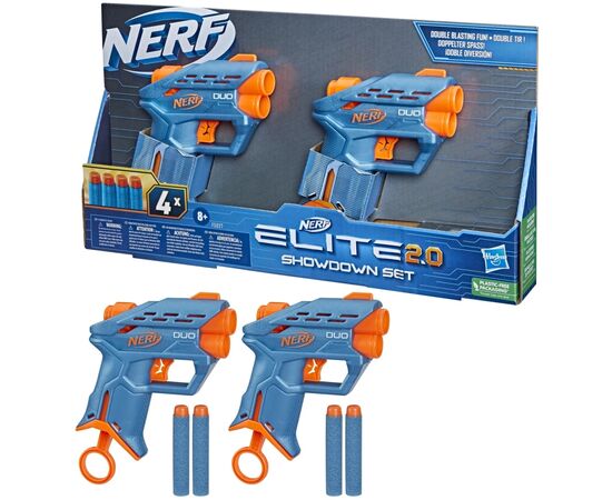 Іграшкова зброя Hasbro Nerf набір бластерів Elite 2.0 ShowDown (F5027)