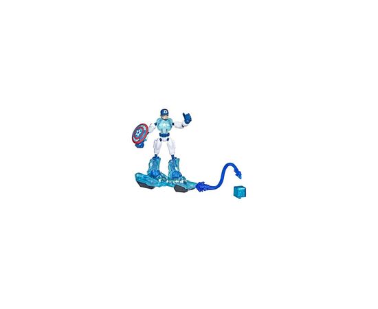 Фигурка Hasbro Avengers Bend and flex Капитан Америка (F5866_F5868), изображение 2 Фигурка Hasbro Avengers Bend and flex Капитан Америка (F5866_F5868), изображение 2